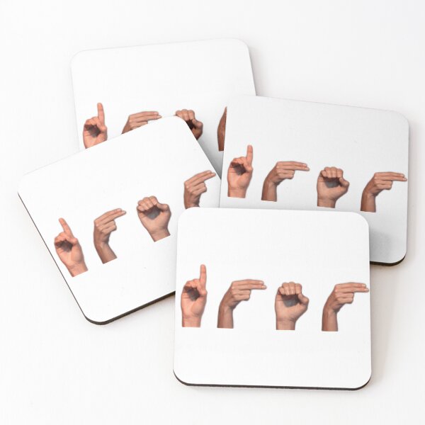 Item preview, Hard of Hearing Sign language designed and sold by MerciMe.