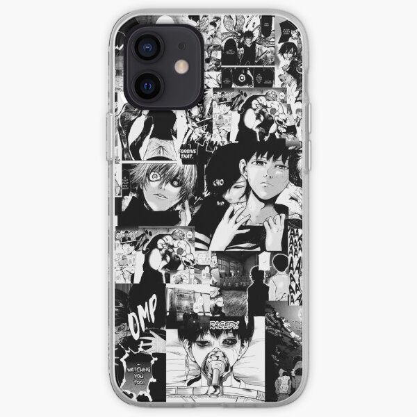 Tokyo Ghoul Manga Collage Coque souple iPhone