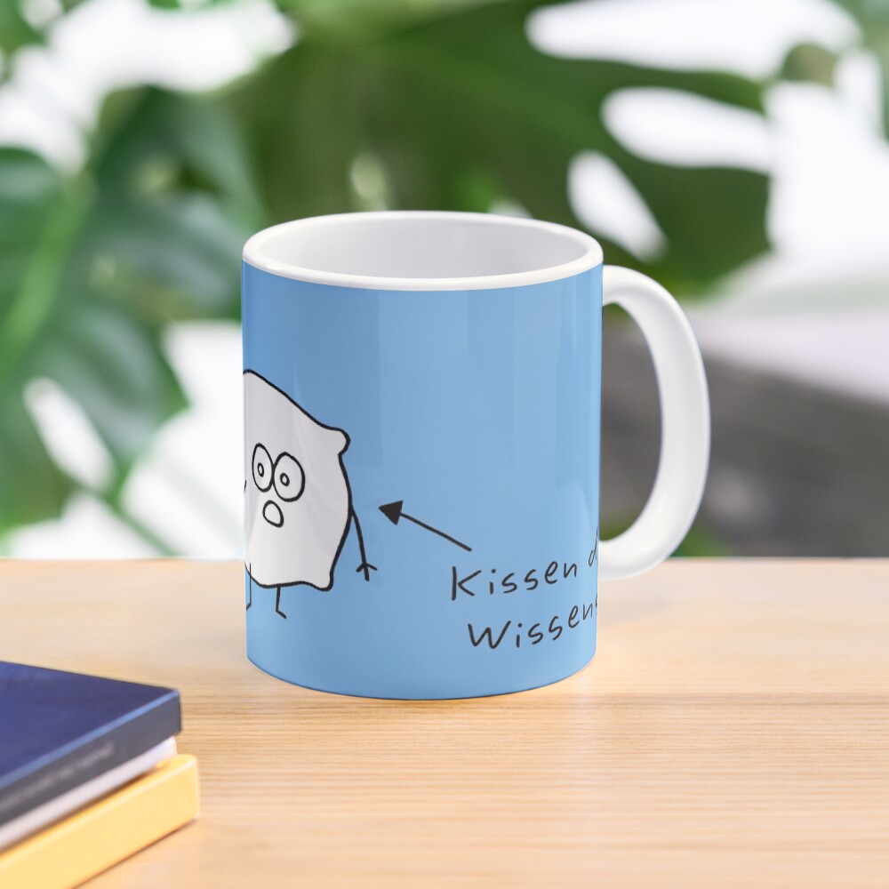 Kissen islieb Comic Tasse