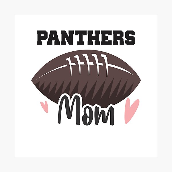 Panthers Football Mom Photographic Print