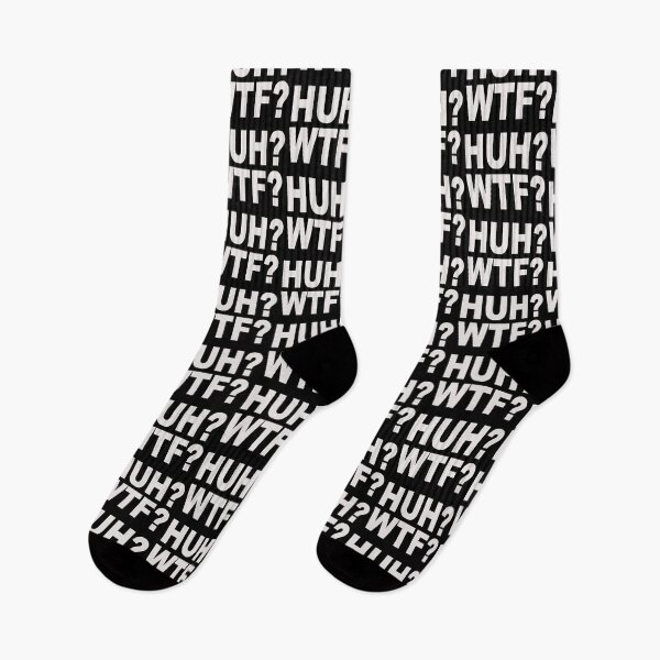 Item preview, HUH? WTF? designed and sold by MonocleSkully.