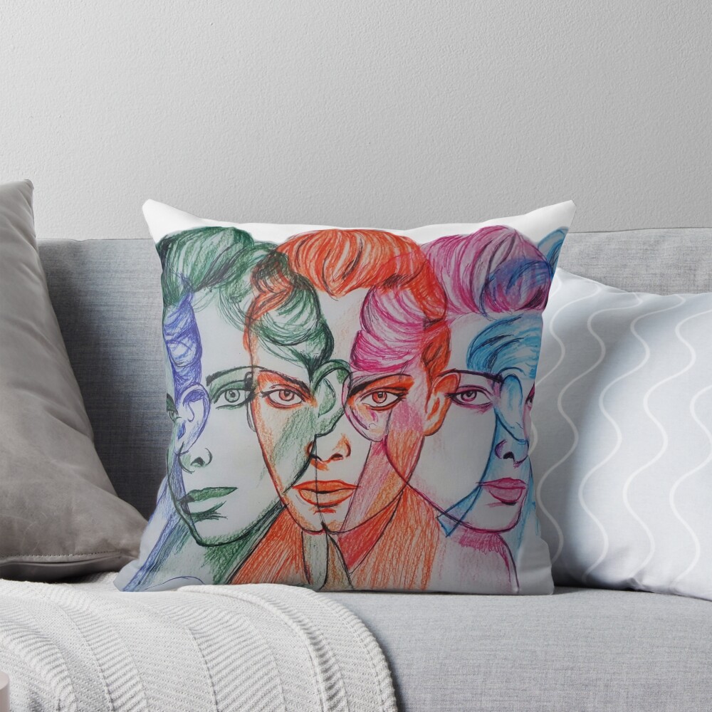 Item preview, Throw Pillow designed and sold by BAMRI.