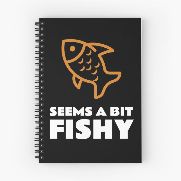 Item preview, Seems A Bit Fishy designed and sold by vibrantyy.