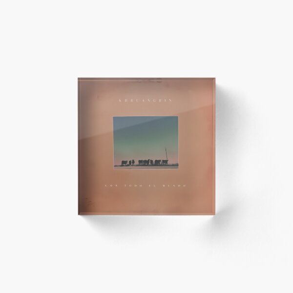 khruangbin Con Todo El Mundo Acrylic Block
