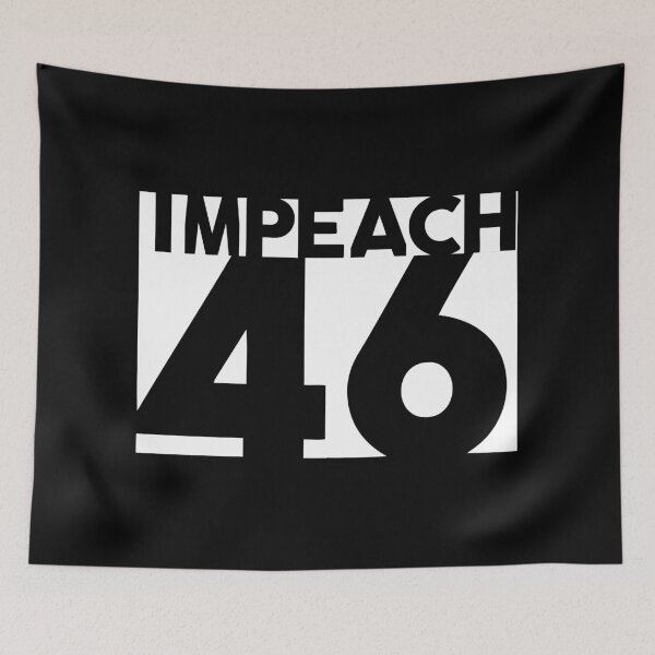 Item preview, Impeach 46 Joe Biden Republican Conservative designed and sold by MJLdesigns.