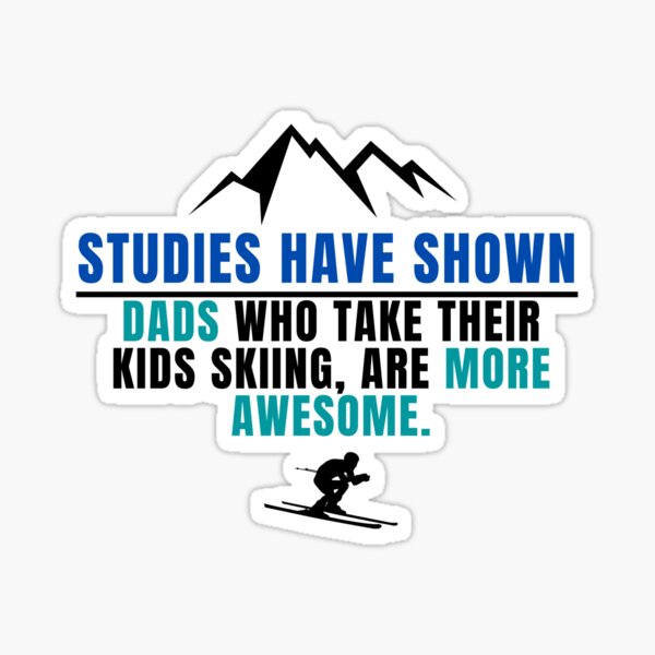 Item preview, Funny Dad Skiing, Skiing Dads Apparel  designed and sold by LyfeInMountains.