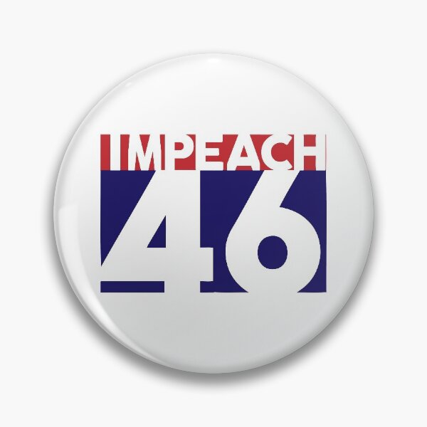 Item preview, Impeach 46 Joe Biden Republican Conservative designed and sold by MJLdesigns.