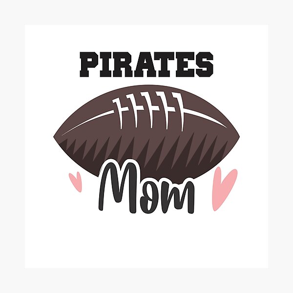 Pirates Football Mom Photographic Print