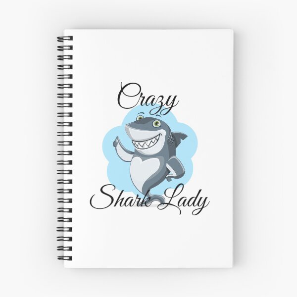 Item preview, Crazy Shark Lady designed and sold by LusterGirl.