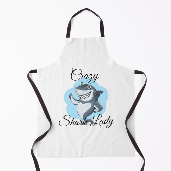 Item preview, Crazy Shark Lady designed and sold by LusterGirl.