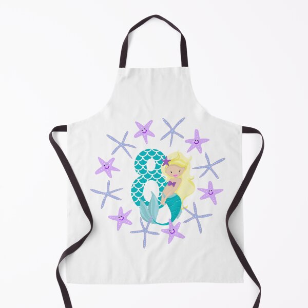 Item preview, Birthday mermaid eight years old birthday present number eight designed and sold by Jelisandie.
