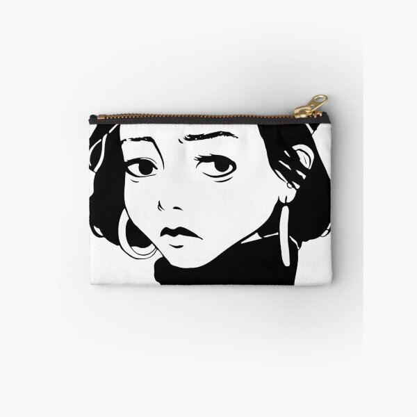 Item preview, Illustration portrait woman with piercing gaze in high contrast designed and sold by inker20.