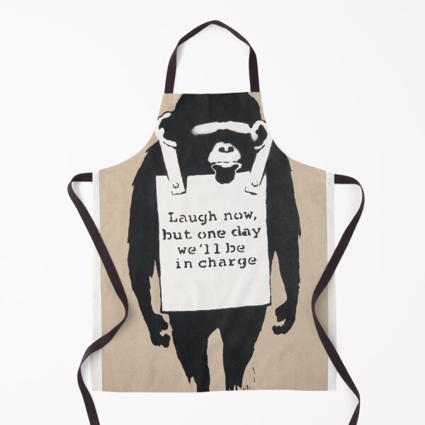 Item preview, Banksy Laugh Now But One Day We Will Be In Charge designed and sold by WE-ARE-BANKSY.