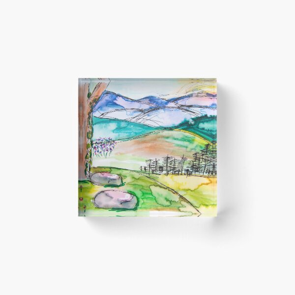 Item preview, Watercolor Landscapes of Virginia 04 designed and sold by Kendra Kantor.
