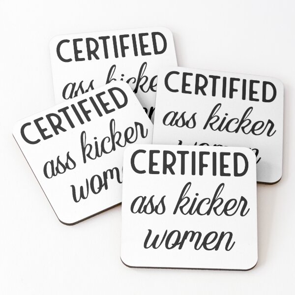 Item preview, Certified Ass Kicker Women  designed and sold by Danny Slebodnick.