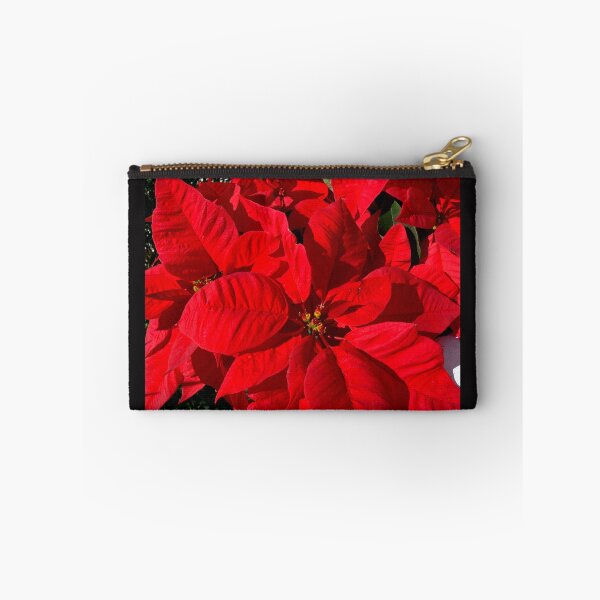 Item preview, Red Christmas Holiday Poinsettia designed and sold by Monika's Shop.