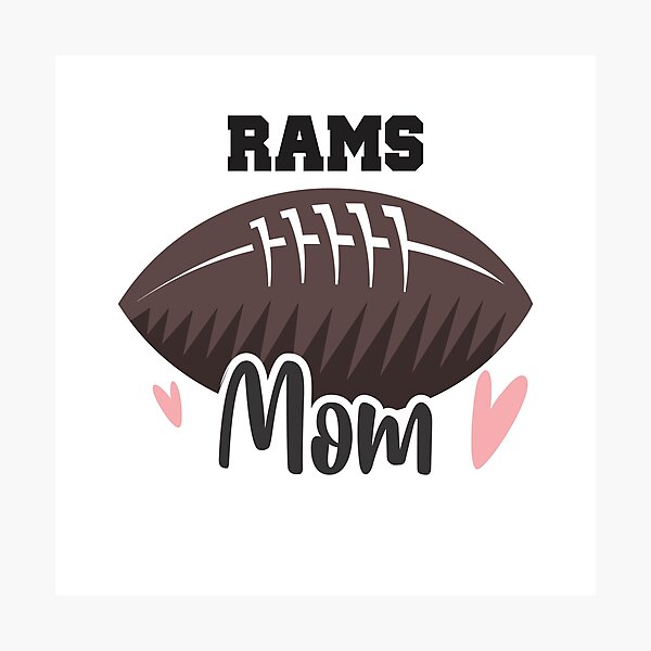 Rams Football Mom Photographic Print