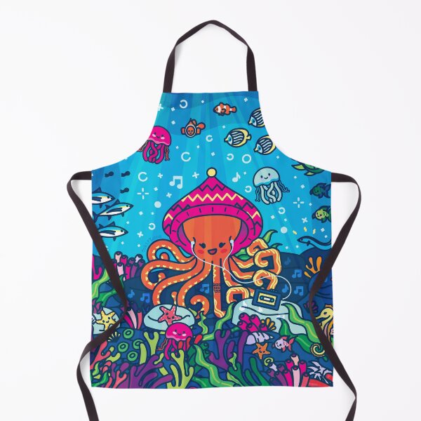 Item preview, Poulpa the octopus in the Tropical Reef - Creatober 2020 day 29 designed and sold by TokiPY.