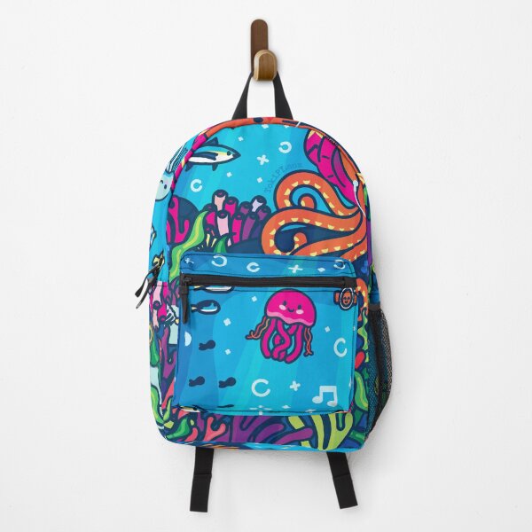 Item preview, Poulpa the octopus in the Tropical Reef - Creatober 2020 day 29 designed and sold by TokiPY.