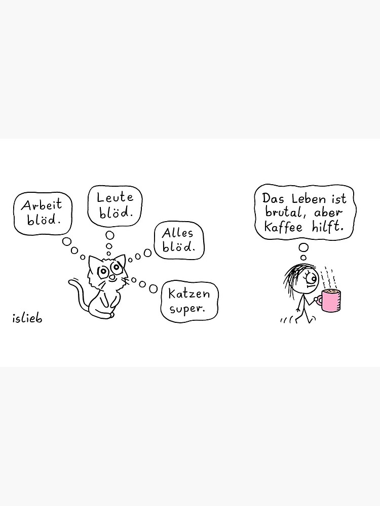 Thumbnail 6 von 6, Kaffeebecher, Kaffee-Katzen-Tasse designt und verkauft von islieb.