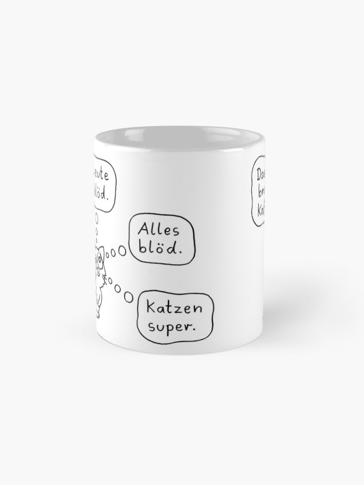 Thumbnail 4 von 6, Kaffeebecher, Kaffee-Katzen-Tasse designt und verkauft von islieb.