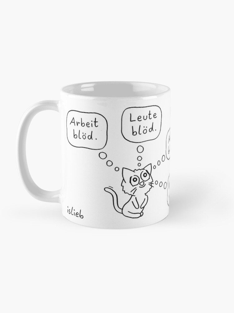 Thumbnail 3 von 6, Kaffeebecher, Kaffee-Katzen-Tasse designt und verkauft von islieb.