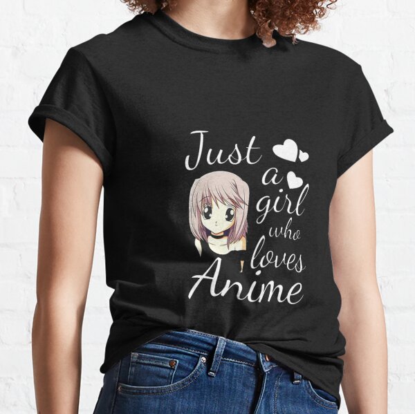 Heart move low price Bornmens Tops Just A Girl Who Loves Anime Ramen