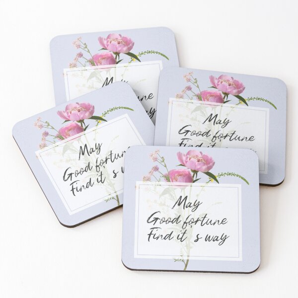Item preview, May good fortune find it's way designed and sold by Botanic-Witch.
