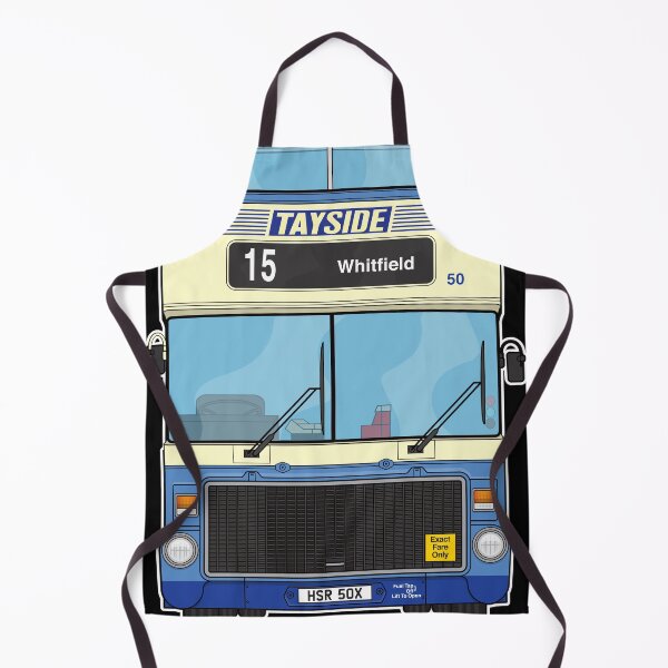 Item preview, Tayside Public Transport Ailsa Bus 50 HSR50X Dundee 80s 90s Illustration designed and sold by BFXIII.