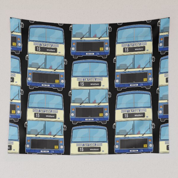 Item preview,  Tayside Public Transport Ailsa Bus  50 HSR50X Dundee 80s 90s  Illustration designed and sold by BFXIII.