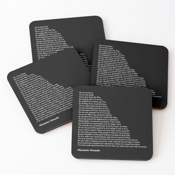 Item preview, Miyamoto Musashi Quotes designed and sold by Miguel Queiruga.