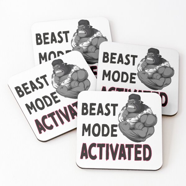 Item preview, Beast Mode Gorilla Mode Fitness T designed and sold by Forethoughts.