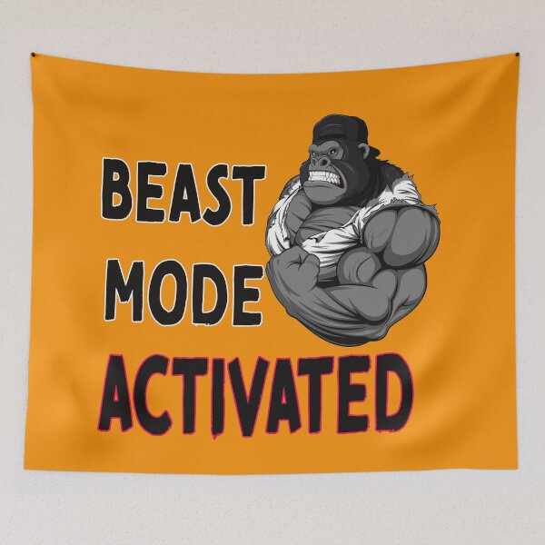 Item preview, Beast Mode Gorilla Mode Fitness T designed and sold by Forethoughts.