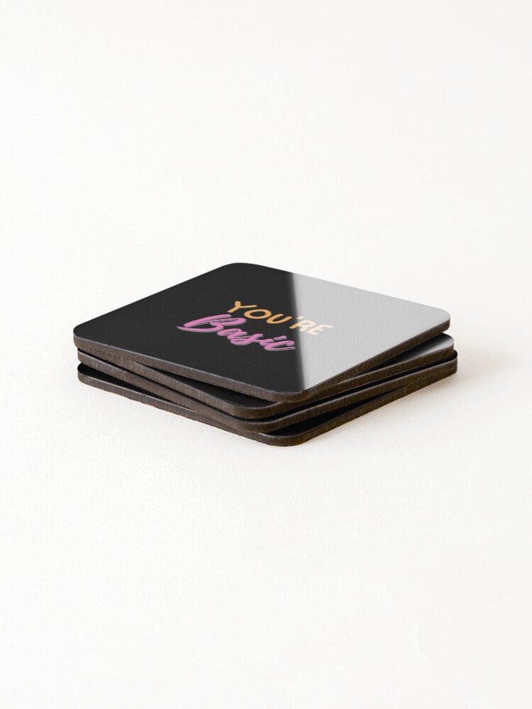 Thumbnail 4 of 5, Coasters (Set of 4), You're Basic | Basic designed and sold by Flow-Store.