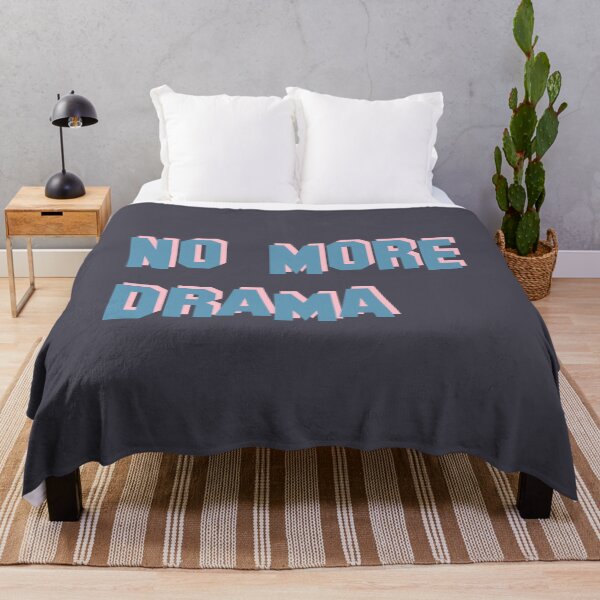 Item preview, No More Drama, blue designed and sold by perezzzoso.