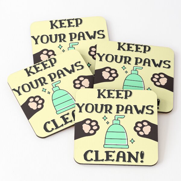 Item preview, Keep your paws clean! designed and sold by RebeccaART5.