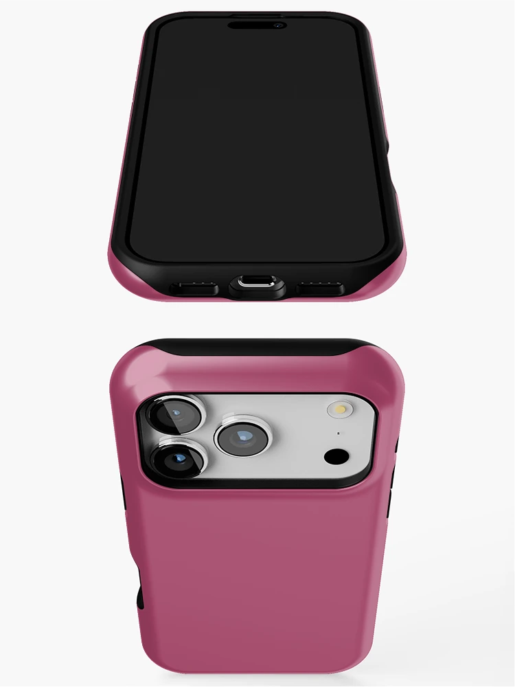 Thumbnail 3 of 4, iPhone Case, 694. Raspberry Rose designed and sold by KinitaDesign.
