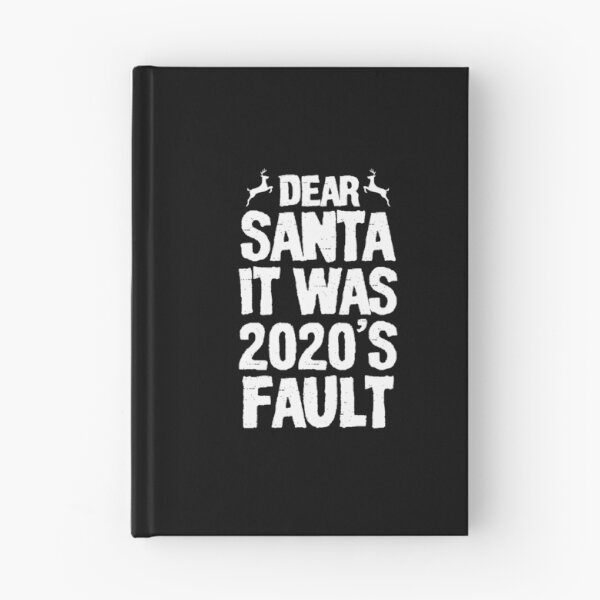 Item preview, Dear Santa It Was 2020's Fault Funny  Merry christmas  designed and sold by DESIGNNOUR.