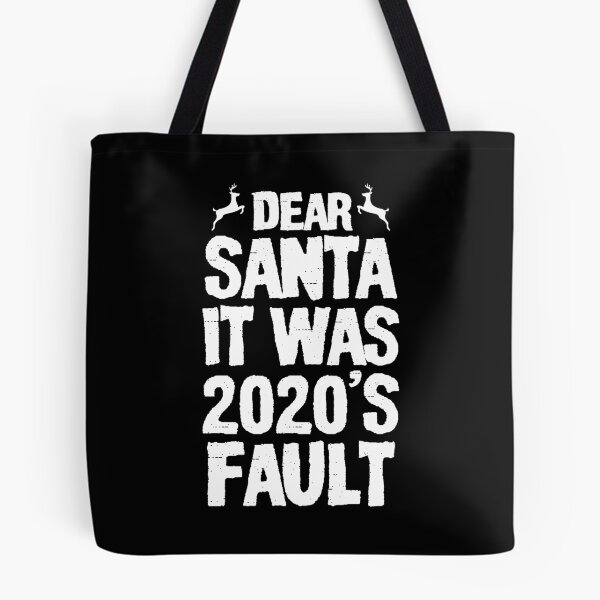 Item preview, Dear Santa It Was 2020's Fault Funny  Merry christmas  designed and sold by DESIGNNOUR.