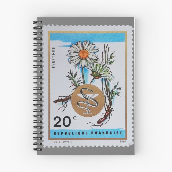 Item preview, White Daisy Flower 1969 Vintage Stamp designed and sold by StampCollection.