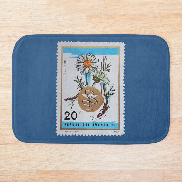 Item preview, White Daisy Flower 1969 Vintage Stamp designed and sold by StampCollection.