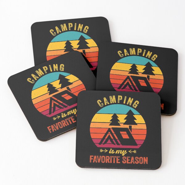 Item preview, Vintage Camping is my favorite season designed and sold by SoloTravelerSt.