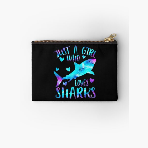 Item preview, Just a Girl who loves sharks designed and sold by PrettyPittie Shop.