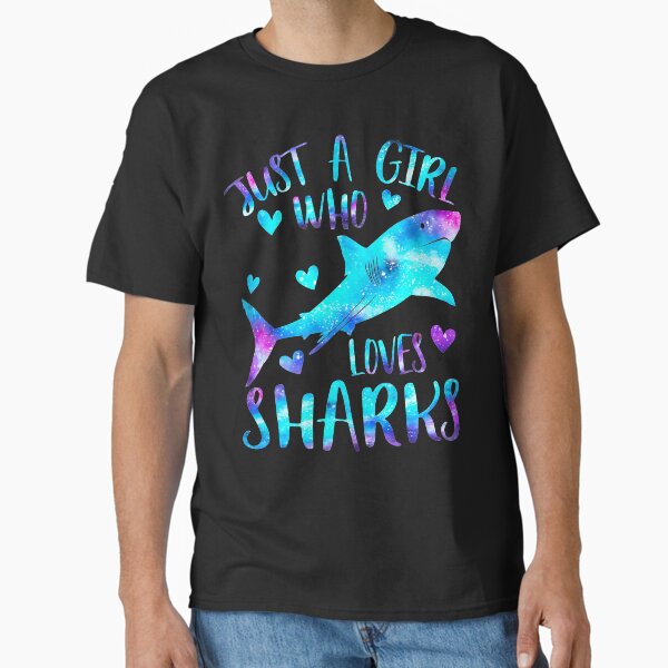 Just a Girl who loves sharks Classic T-Shirt