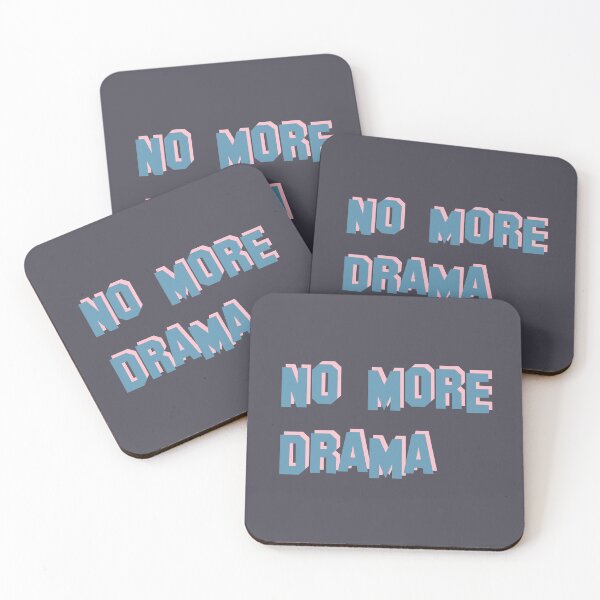 Item preview, No More Drama, blue designed and sold by perezzzoso.