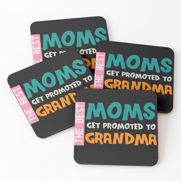 Item preview, The best moms get promoted to grandma designed and sold by manardesign.