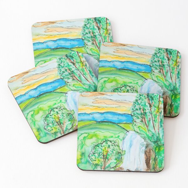 Item preview, Watercolor Landscapes of Virginia 10 designed and sold by Kendra Kantor.
