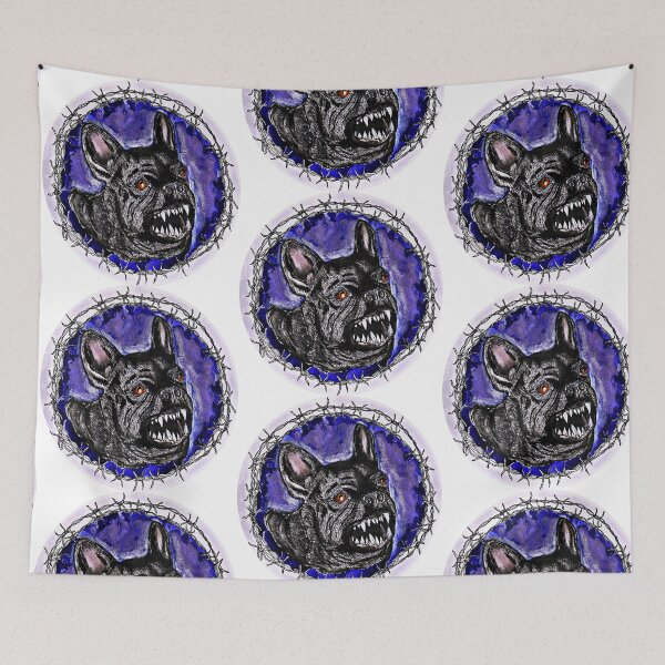 Item preview, Evil Frenchie designed and sold by MORIANO TATTOOS.