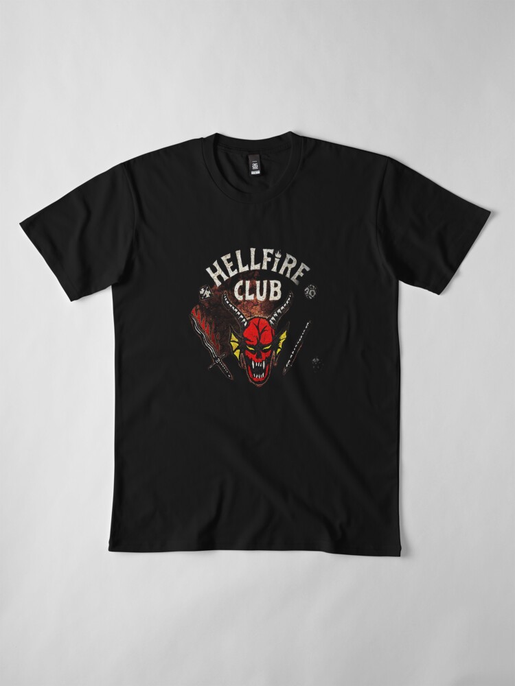 Camisetas Stranger Things Hellfire Club