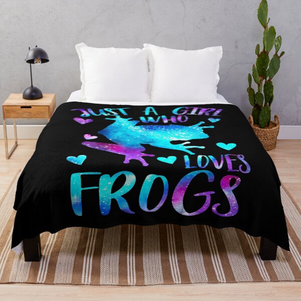 Item preview, Just a Girl who loves frogs designed and sold by PrettyPittie Shop.